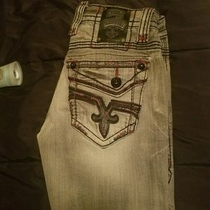 Men's rock revival jeans 31×32
